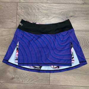 INKnBURN Sports Skirt Active Running Skort Purple Size 6